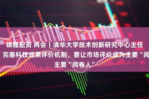 锦鲤配资 两会丨清华大学技术创新研究中心主任陈劲：完善科技成果评价机制，要让市场评价成为主要“阅卷人”