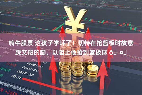嗨牛股票 这孩子学坏了！切特在抢篮板时故意踩文班的脚，以阻止他抢到篮板球 🤔